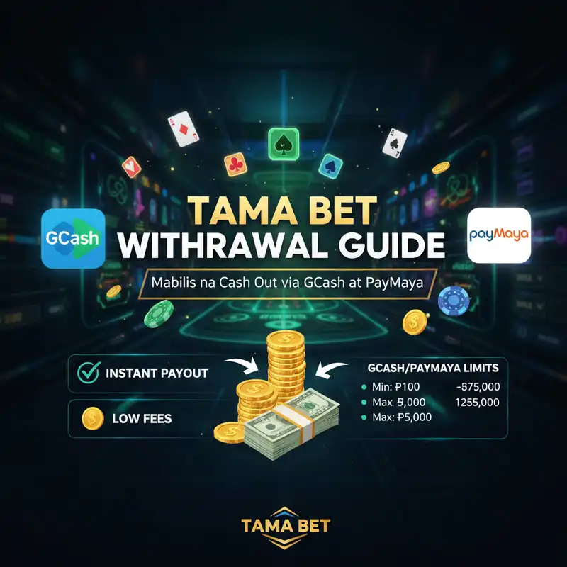 Tama Bet Withdrawal Guide GCash PayMaya